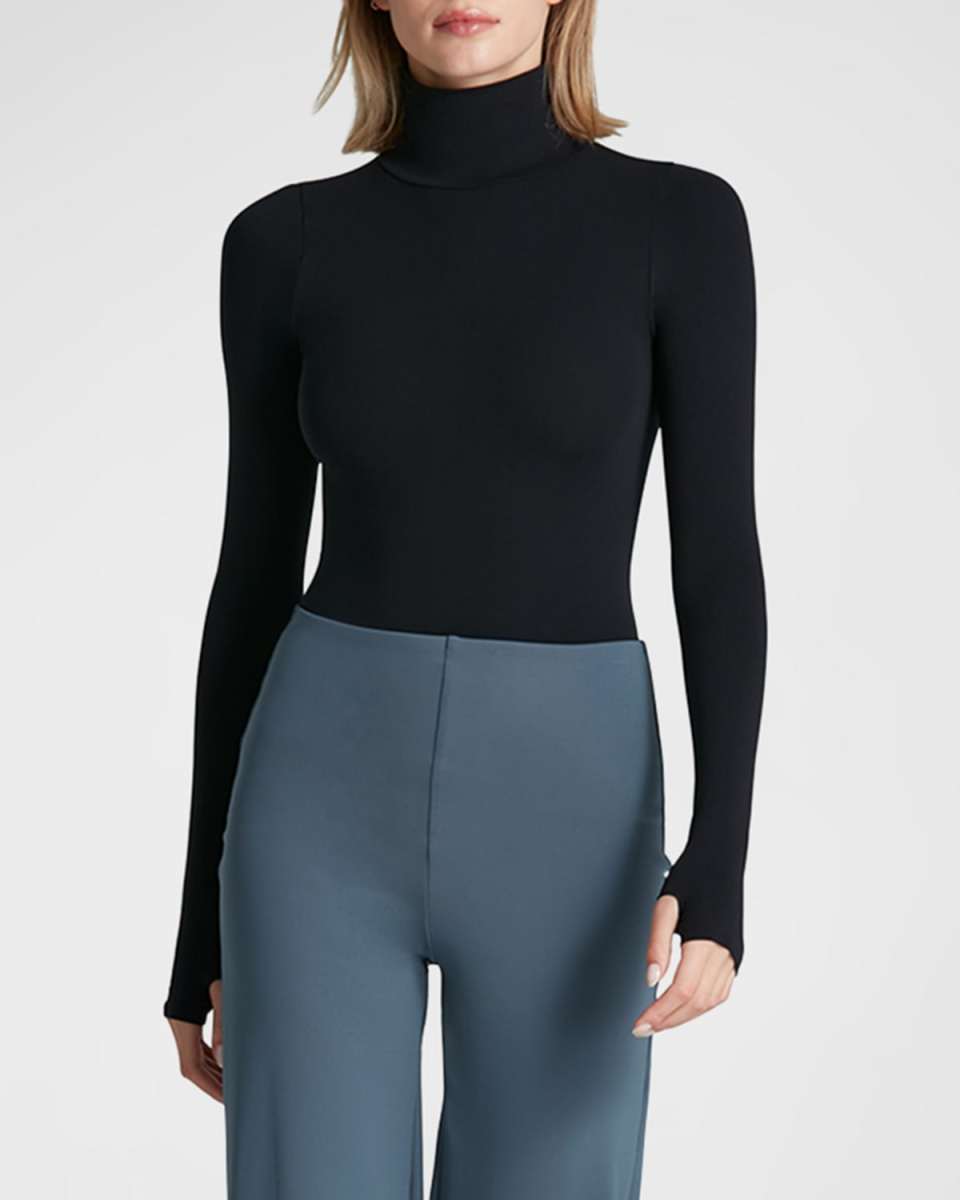 Ballet Long-Sleeve Turtleneck Bodysuit